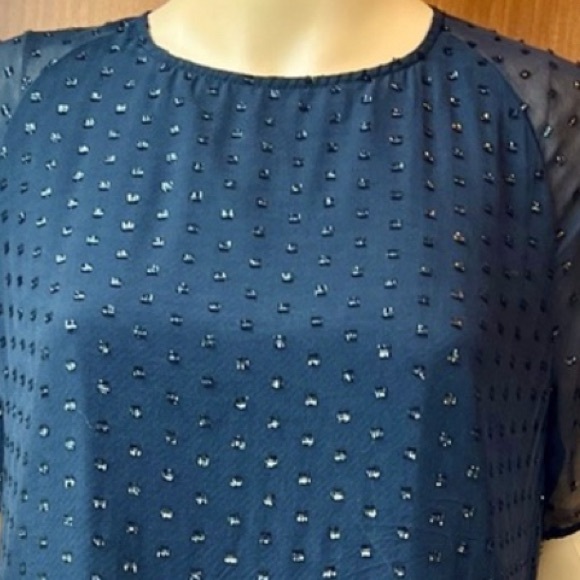 Life with Bird Dresses & Skirts - LIFE WITH BIRD Sparkling Embellished Black Silk Dress Size 2